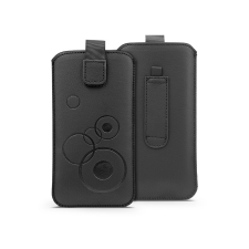 Haffner DECO univerzális kihúzható telefontok - Apple iPhone 13 / 13 Pro - fekete (PT-6664) tok és táska