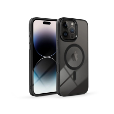 Haffner Edge Mag Cover szilikon tok - Apple iPhone 16 Pro - fekete/átlátszó (HF310089) tok és táska
