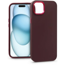 Haffner Frame szilikon hátlap iPhone 15 Plus bíbor tok és táska
