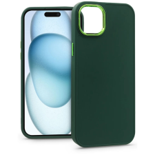 Haffner Frame szilikon hátlap iPhone 15 Plus zöld tok és táska