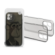 Haffner Gray Monkey Apple iPhone 11 Tok - Átlátszó tok és táska