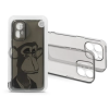 Haffner Gray Monkey szilikon hátlap Xiaomi Redmi Note 12S szürke átlátszó