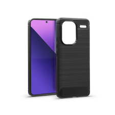 Haffner Haffner Carbon szilikon tok - Xiaomi Redmi Note 13 Pro Plus 5G - fekete tok és táska