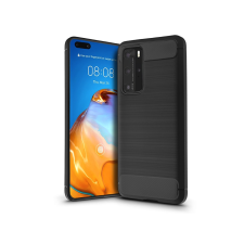 Haffner Huawei P40 Pro szilikon hátlap - Carbon - fekete tok és táska