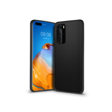 Haffner Liquid Air Huawei P40 Hátlap Tok - Fekete (AT0004) tok és táska