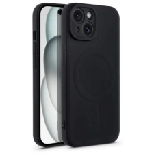 Haffner Mag Cover szilikon hátlap iPhone 15 Plus fekete tok és táska