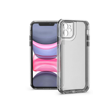 Haffner Matrix Clear kameravédős szilikon tok - Apple iPhone 11 - átlátszó tok és táska