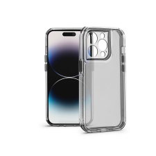 Haffner Matrix Clear kameravédős szilikon tok - Apple iPhone 14 Pro - átlátszó tok és táska