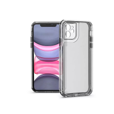 Haffner Matrix Clear kameravédős szilikon tok iPhone 11 átlátszó tok és táska