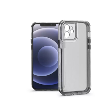 Haffner Matrix Clear kameravédős szilikon tok iPhone 12 átlátszó tok és táska