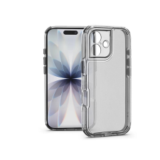 Haffner Matrix Clear kameravédős szilikon tok iPhone 17 átlátszó tok és táska