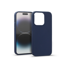 Haffner Matt szilikon tok - Apple iPhone 14 Pro - kék tok és táska