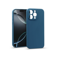 Haffner Matt szilikon tok - Apple iPhone 16 Pro Max - kék tok és táska