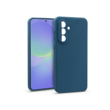 Haffner Matt szilikon tok - Samsung Galaxy A36 5G - kék tok és táska