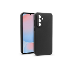 Haffner Matt szilikon tok - Samsung SM-A566 Galaxy A56 5G - fekete tok és táska