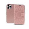 Haffner Mezzo Book Flip bőrtok - Apple iPhone 15 Plus - rose gold (PT-6786)