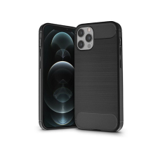 Haffner PT-5837 iPhone 12 Pro Max fekete szilikon hátlap tok és táska