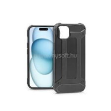 Haffner PT-6853 Apple iPhone 15 Armor fekete ütésálló hátlap (PT-6853) tok és táska