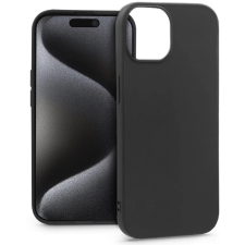 Haffner Rugalmas hátlap iPhone 15 Pro fekete tok és táska