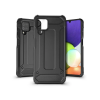 Haffner Samsung A225F Galaxy A22 4G ütésálló hátlap - Armor - fekete