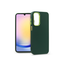 Haffner Samsung Galaxy A25 5G szilikon hátlap - Frame - zöld tok és táska