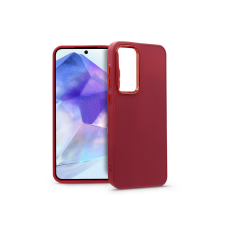 Haffner Samsung Galaxy A55 szilikon hátlap - Frame - magenta tok és táska