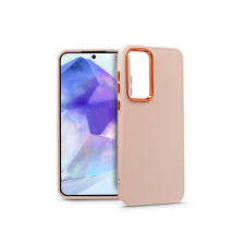 Haffner Samsung Galaxy A55 szilikon hátlap - Frame - rózsaszín tok és táska