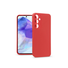 Haffner Samsung Galaxy A55 szilikon hátlap - Soft - piros tok és táska