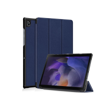 Haffner Samsung Galaxy Tab A8 Trifold tok - Tengerészkék tablet tok