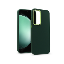 Haffner Samsung SM-S711 Galaxy S23 FE szilikon hátlap - Frame - zöld tok és táska
