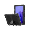 Haffner Samsung T500/T505 Galaxy Tab A7 10.4 ütésálló védőtok 360 fokos védelemmel, kijelzővédő üveggel - Survive - fekete (ECO csomagolás)
