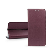 Haffner Smart Magneto oldalra nyíló tok Samsung Galaxy S25 Ultra bordó tok és táska