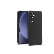 Haffner Soft szilikon hátlap Samsung Galaxy S25 Plus fekete tok és táska