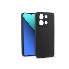 Haffner Soft szilikon hátlap Xiaomi Redmi Note 13 4G fekete tok és táska