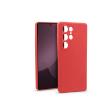 Haffner Soft szilikon tok - Samsung SM-S938 Galaxy S25 Ultra - piros tok és táska