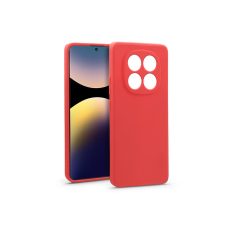 Haffner Soft szilikon tok - Xiaomi Redmi Note 14 Pro 4G - piros tok és táska
