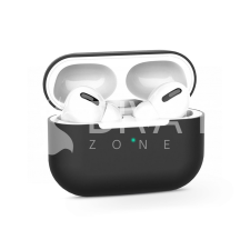 Haffner Szilikon védőtok Apple AirPods Pro 1/2 fülhallgatóhoz - fekete - ECO csomagolás tok és táska