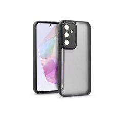 Haffner Variete tok kameravédő lencsevédő üveggel - Samsung SM-A266 Galaxy A26 5G - fekete tok és táska