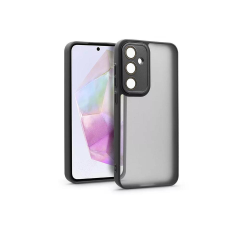 Haffner Variete tok kameravédő lencsevédő üveggel - Samsung SM-A266 Galaxy A26  5G - fekete tok és táska