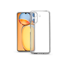 Haffner Xiaomi Redmi 13C szilikon hátlap kameravédővel - Clear Case - átlátszó tok és táska