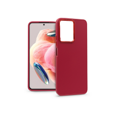 Haffner Xiaomi Redmi Note 12 4G szilikon hátlap - Frame - magenta (PT-6705) tok és táska