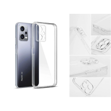 Haffner Xiaomi Redmi Note 12 Pro+ 5G szilikon hátlap - Clear Case - átlátszó tok és táska