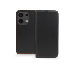 Haffner Xiaomi Redmi Note 13 4G oldalra nyíló tok - Smart Pro Flip - fekete tok és táska