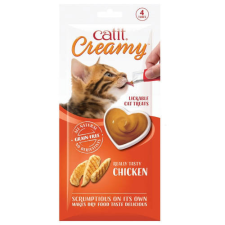 Hagen Catit Creamy chicken - jutalomfalat krém (csirke) macskák részére (4x10g) jutalomfalat macskáknak
