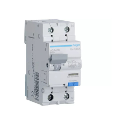 Hager AD940B Áramvédős kismegszakító 1P+N, B-40A, 30mA, 6kA, AC villanyszerelés