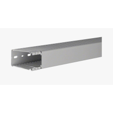 Hager BA68004007030B Perforált vezetékcsatorna BA6, PVC, 80x40mm, szürke villanyszerelés