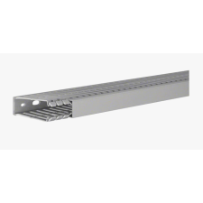 Hager BA780025 Perforált vezetékcsatorna BA7 80x25, szürke villanyszerelés