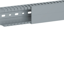 Hager BA7A80025 Perforált vezetékcsatorna BA7A, PVC, 80x25mm, szürke villanyszerelés