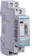 Hager ERD216 Mágneskapcsoló, 2Z, 16A, 24V AC, I-0-II, moduláris villanyszerelés