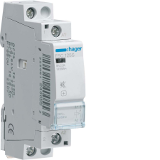 Hager ESC125S Csendes mágneskapcsoló, 1Z, 25A, 230V AC, moduláris villanyszerelés